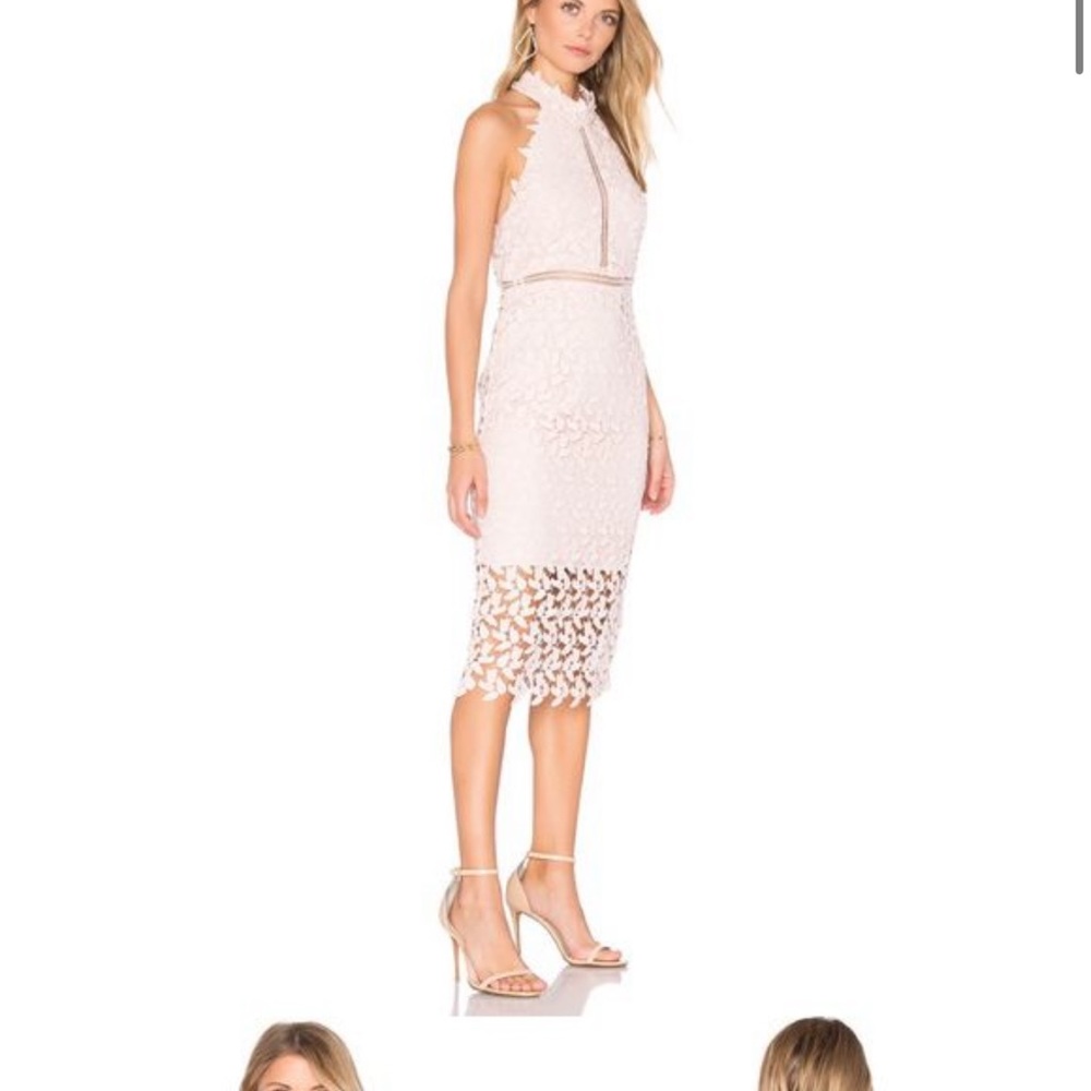 BNWT Bardot Lace Halter Neck Dress